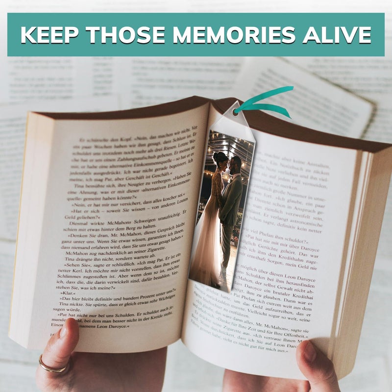 pbf PHOTO BOOTH FRAMES Photo Booth Frames - Clear Photo Booth Bookmark Sleeves (Set of 100) - Image 3